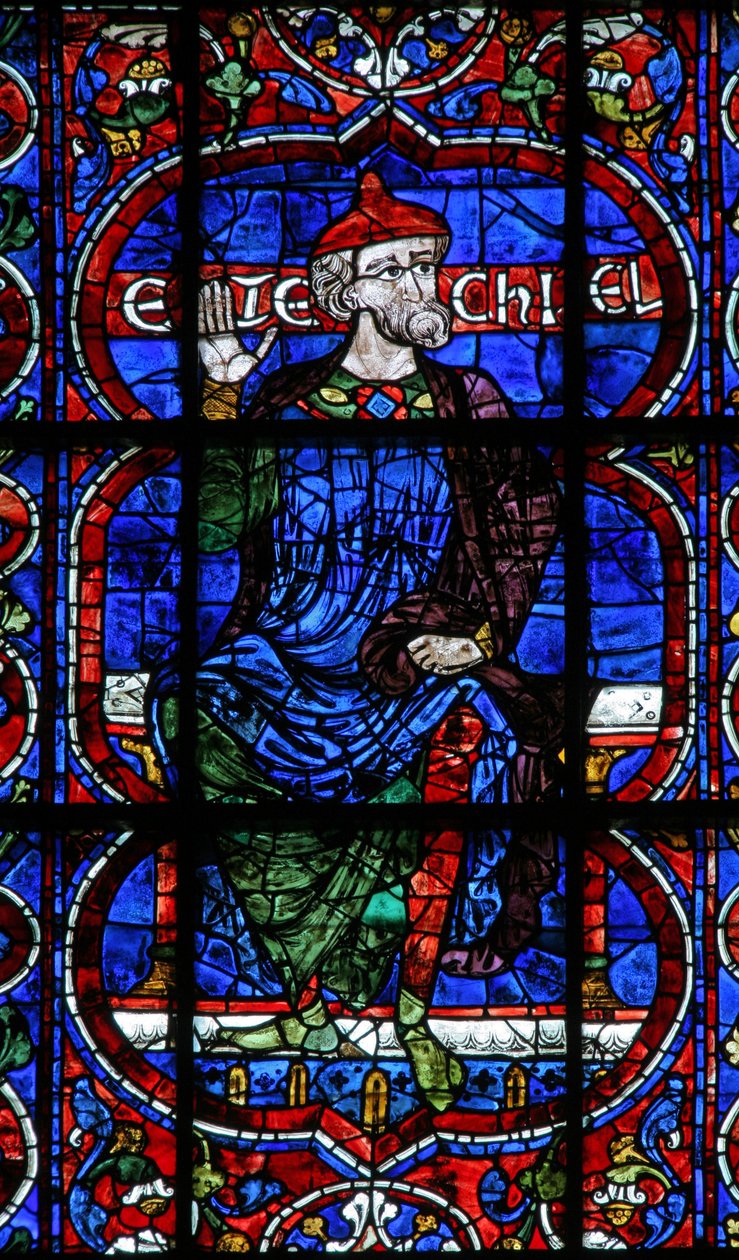 Ezechiel (w103) autorstwa French School