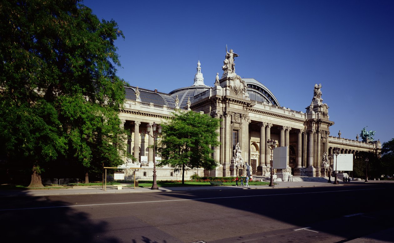 Fasada Grand Palais, zbudowana przez Henri Deglane