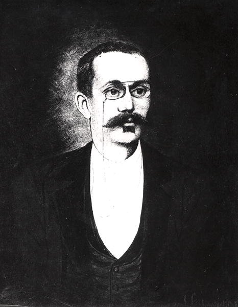 Fernand Pelloutier (1867-1901) (zdjęcie czarno-białe) autorstwa French School