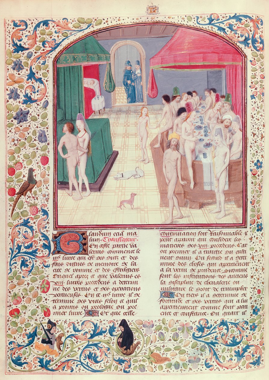 Fol.414v, Fakty i niezapomniane słowa autorstwa French School
