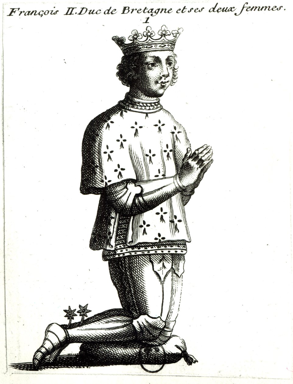 Franciszek II (1435-88) książę Bretanii autorstwa French School