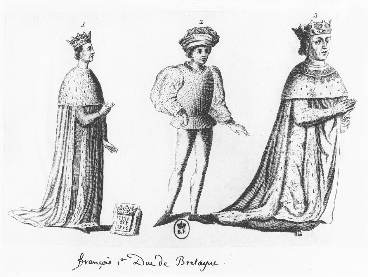 Franciszek I, książę Bretanii (grafika) autorstwa French School