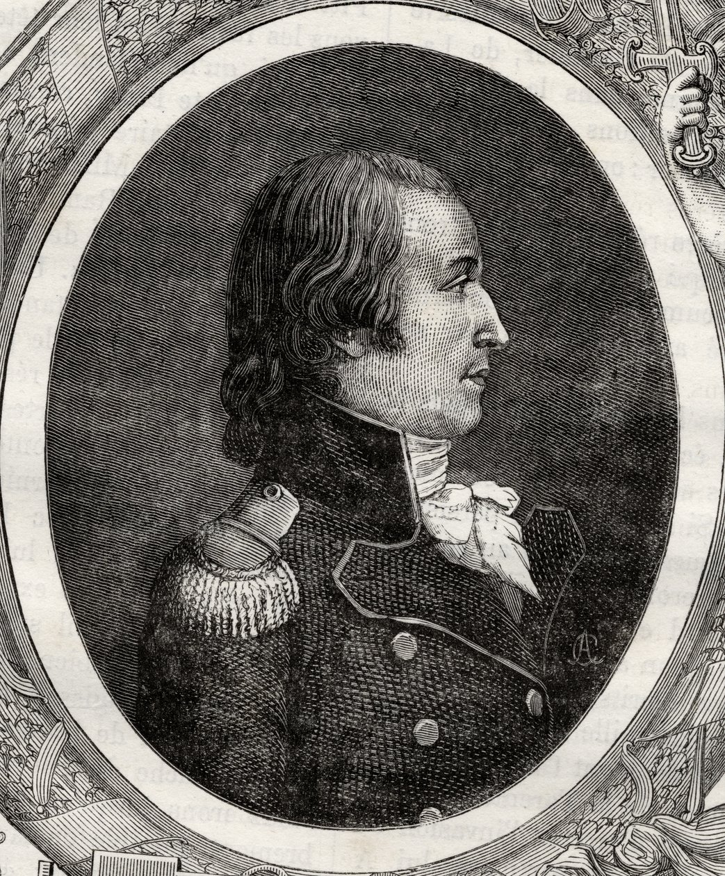 Francois Amedee Doppet, z „Histoire de la Revolution Francaise” Louisa Blanca (1811-82) autorstwa French School