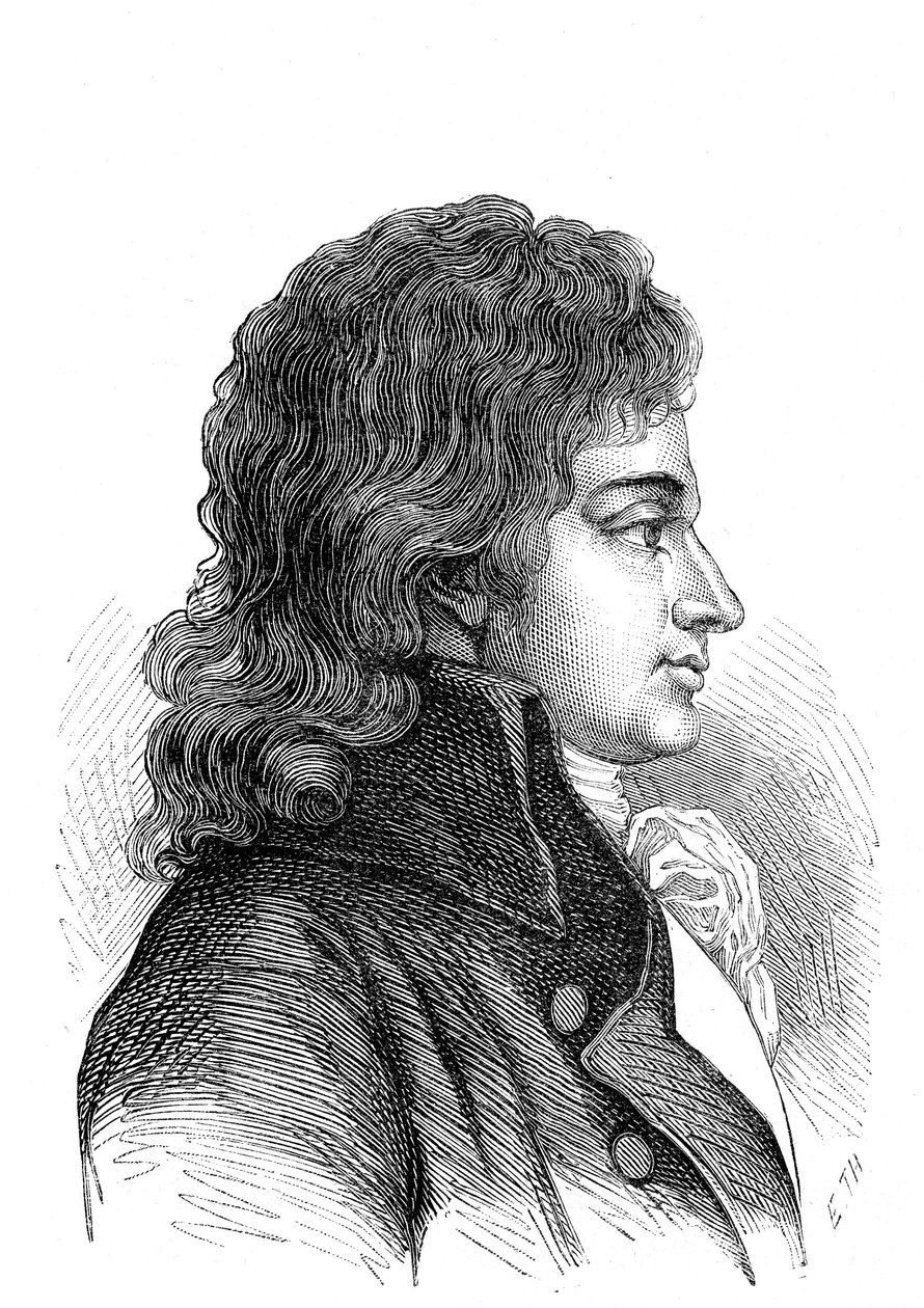 Francois Antoine, hrabia BOISSY z ANGLAS (ryc.) autorstwa French School
