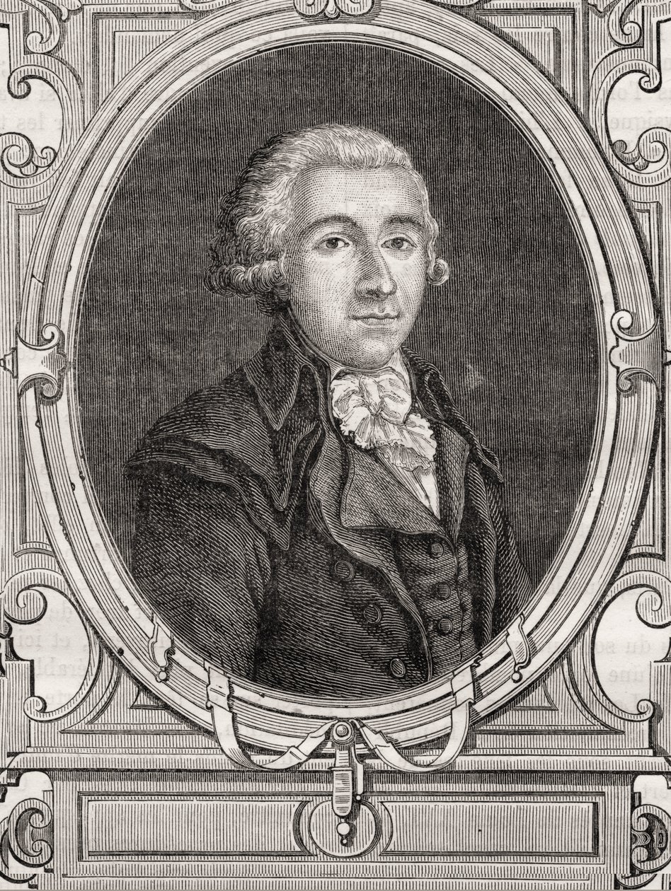Francois Nicolas Leonard Buzot, z „Histoire de la Revolution Francaise” Louisa Blanca (1811-82) autorstwa French School