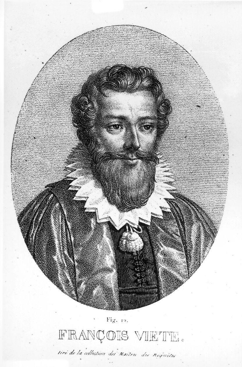 Francois Viete (1540-1603) autorstwa French School