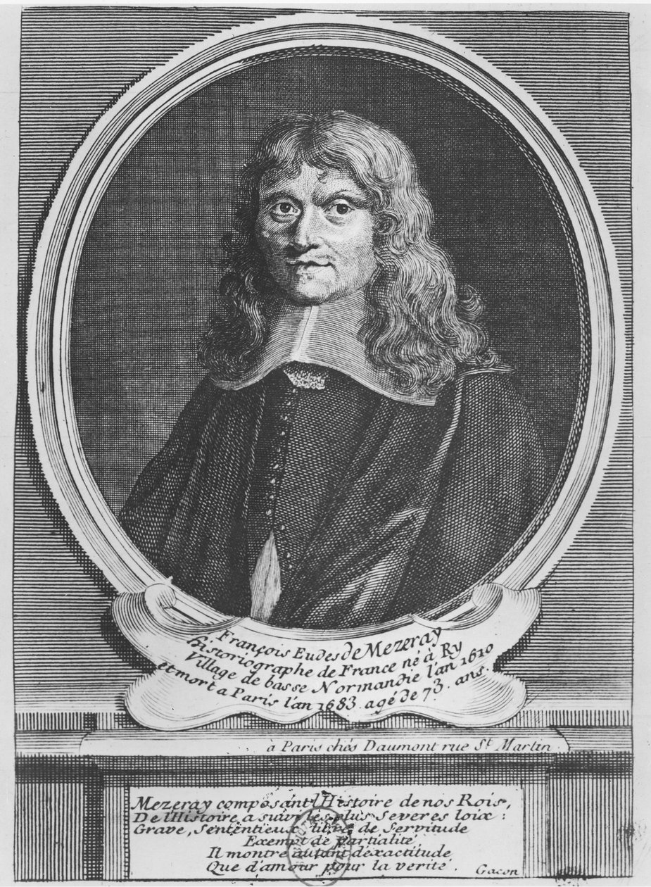 Francois Eudes de Mézeray (grafika) autorstwa French School
