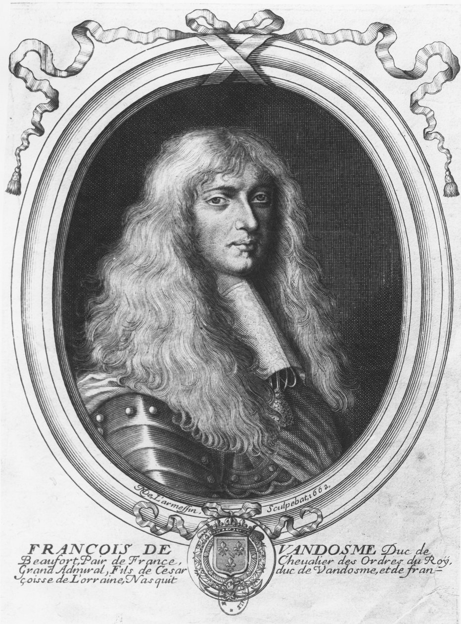 Francois de Vendome (grawerowanie) autorstwa French School
