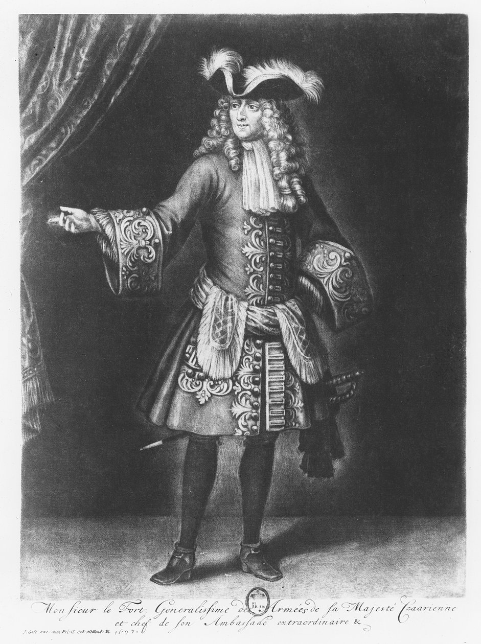 Franz Lefort (grafika) autorstwa French School