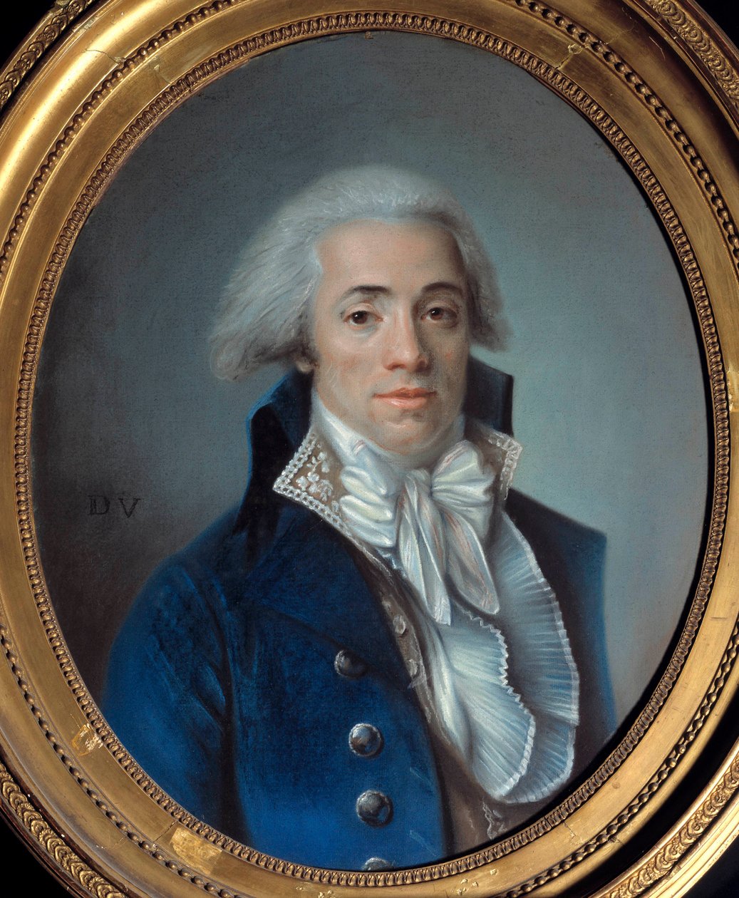 Rewolucja francuska: „”Portret Bertranda Barere de Vieuzac (1755-1841), członka Comite de Salut Public”” Pastelowy obraz Ecole francaise. XVIII-wieczny Paryż, Musee Carnavalet - Rewolucja Francuska: „” Portret Bertranda Barere de Vieuzac (17 autorstwa French School