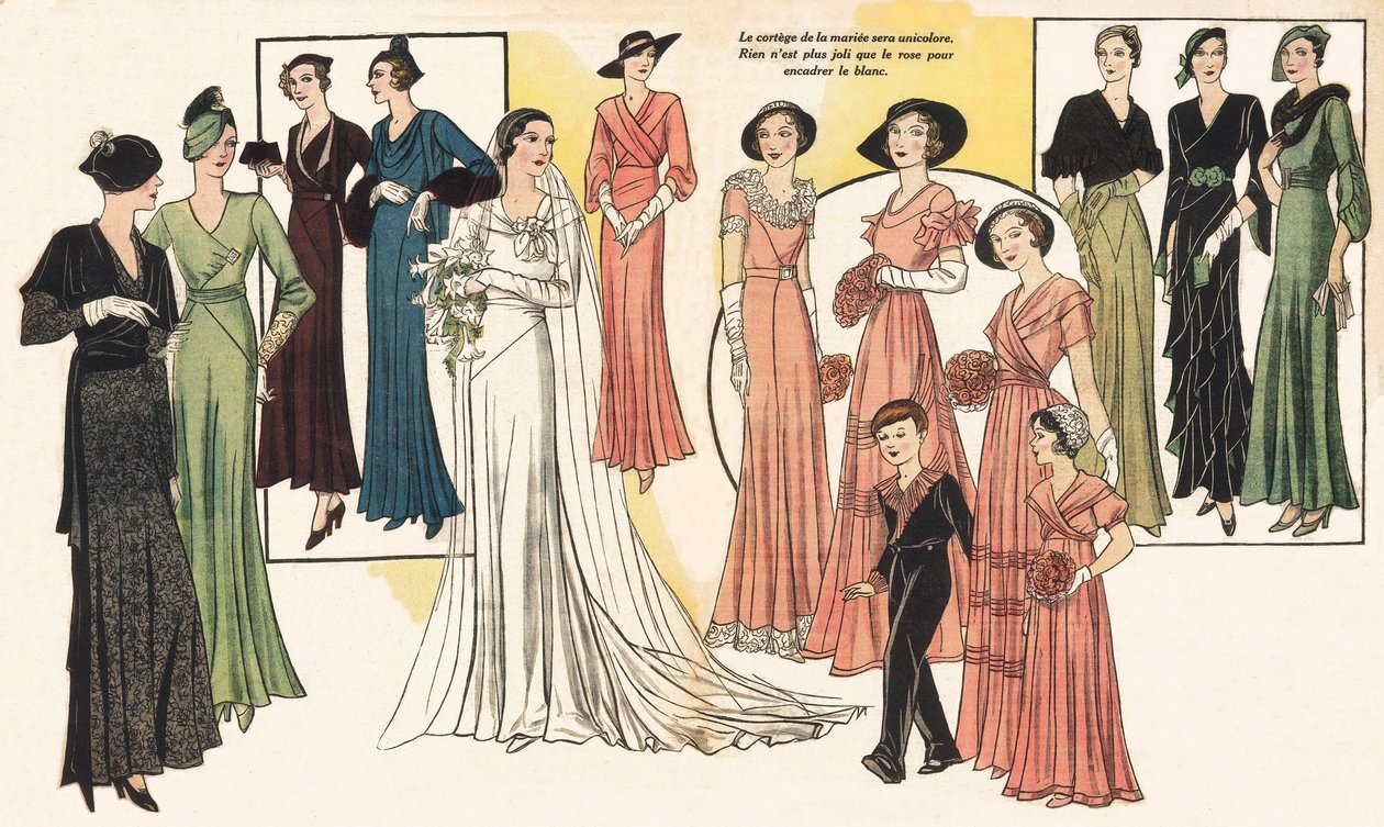 Francuska moda kobieca autorstwa French School
