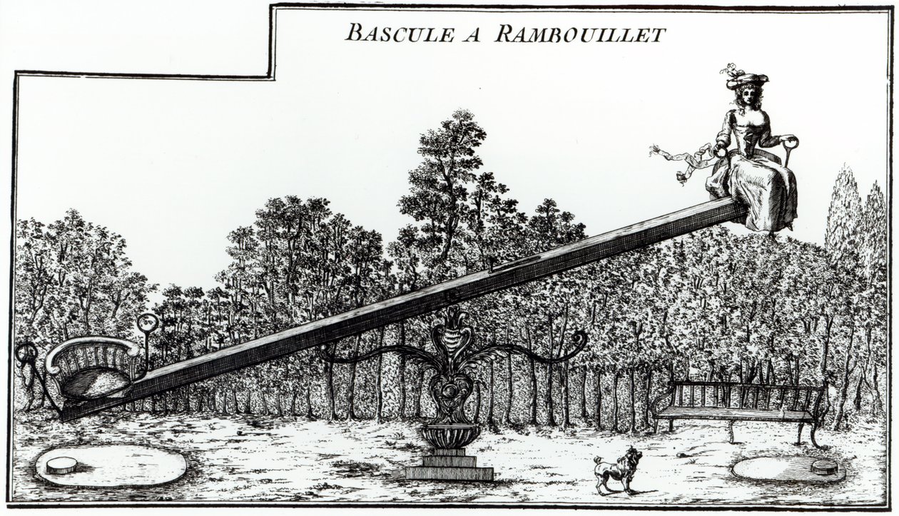 Zobacz Piła ogrodowa w Rambouillet, z Details des Nouveaux Jardins a la Mode autorstwa George