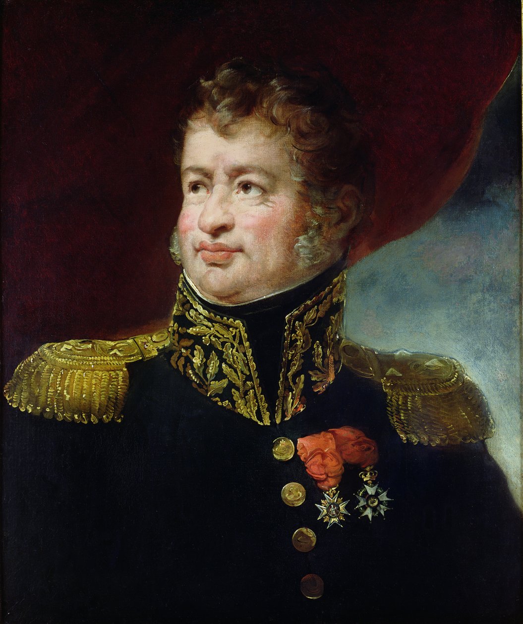 Generał Joseph-Leopold Sigisbert Hugo (1773-1828) autorstwa French School