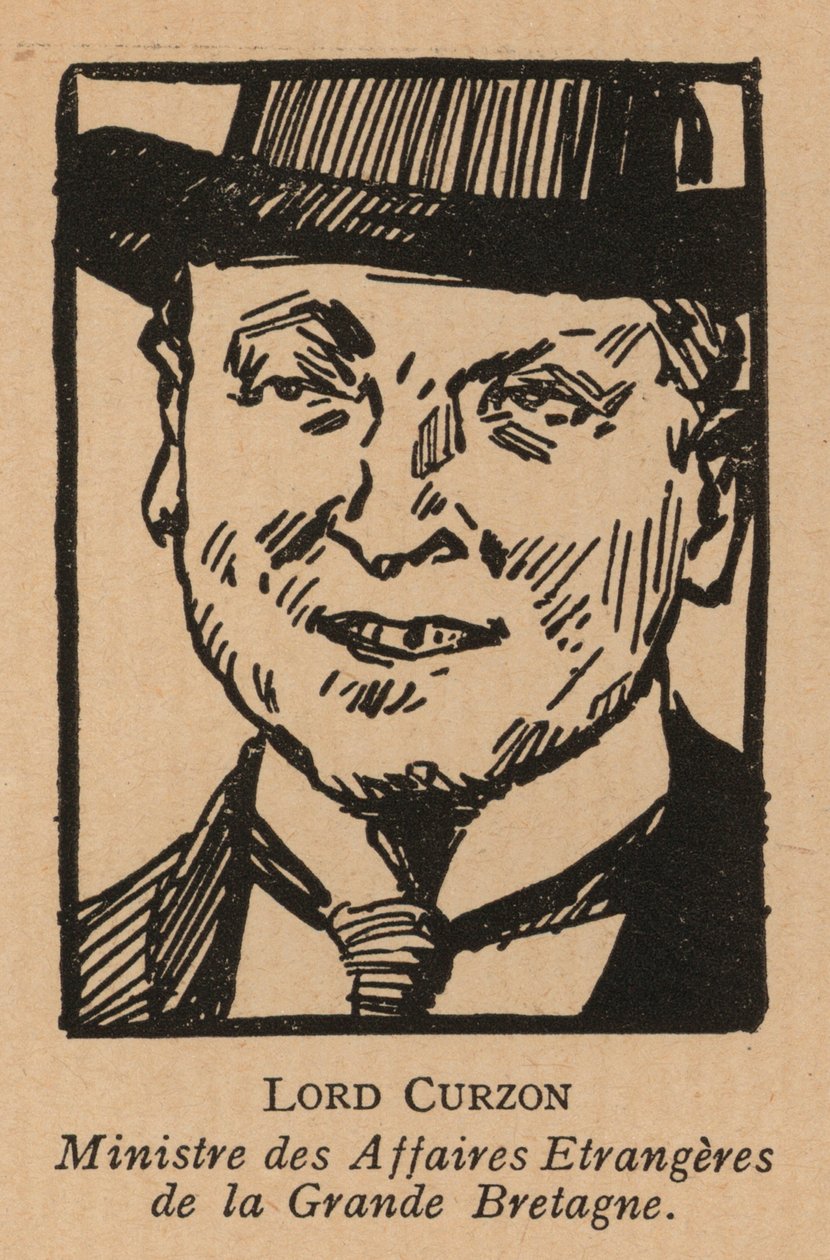 George Curzon autorstwa French School