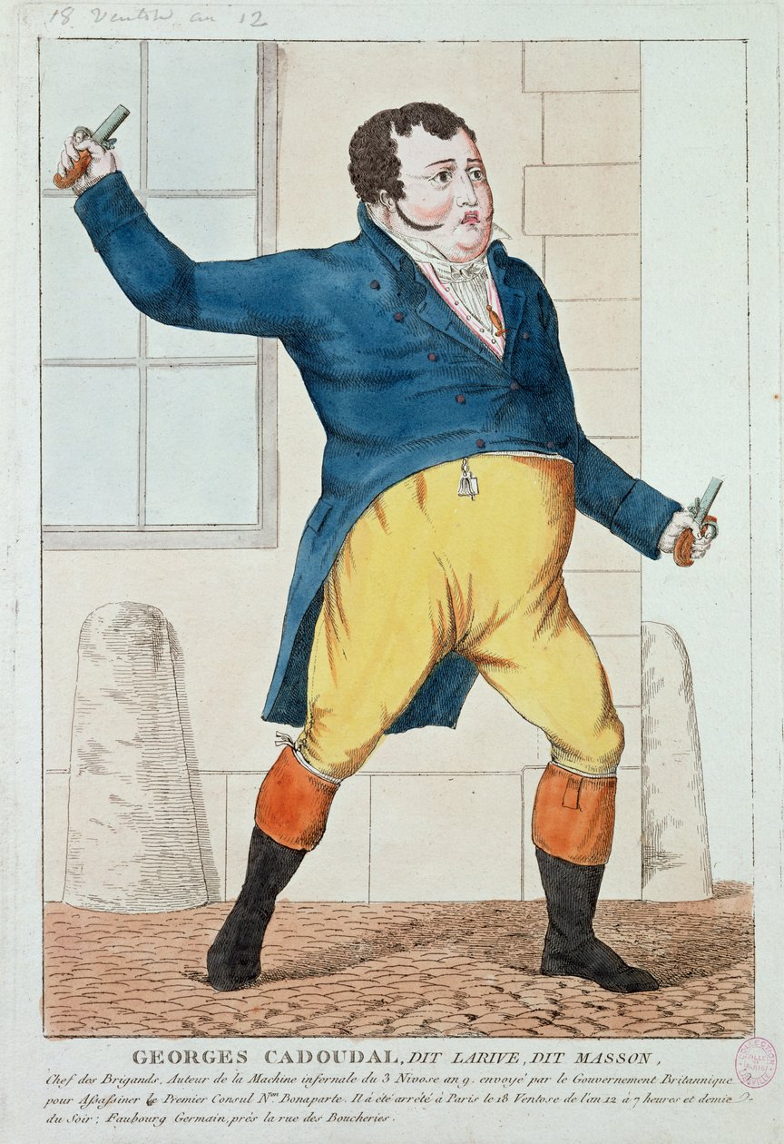 Georges Cadoudal, 1804 autorstwa French School