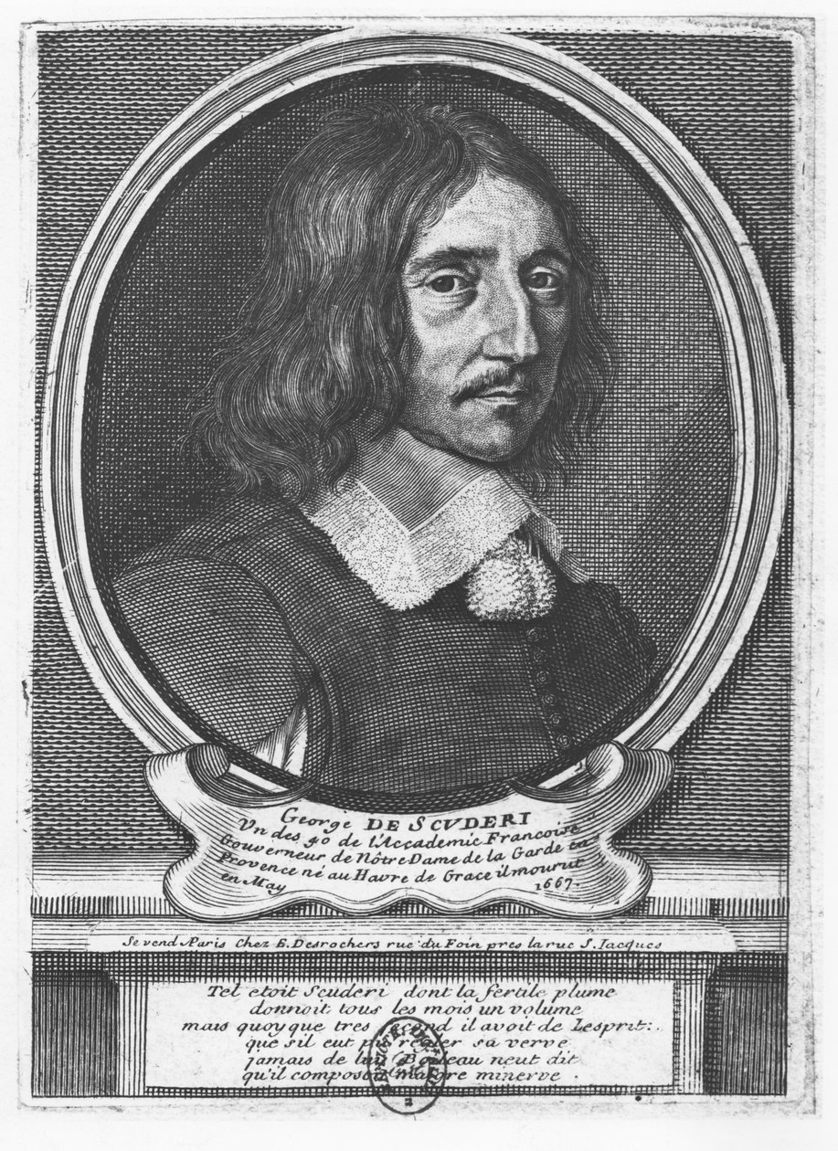 Georges de Scudery (grafika) autorstwa French School