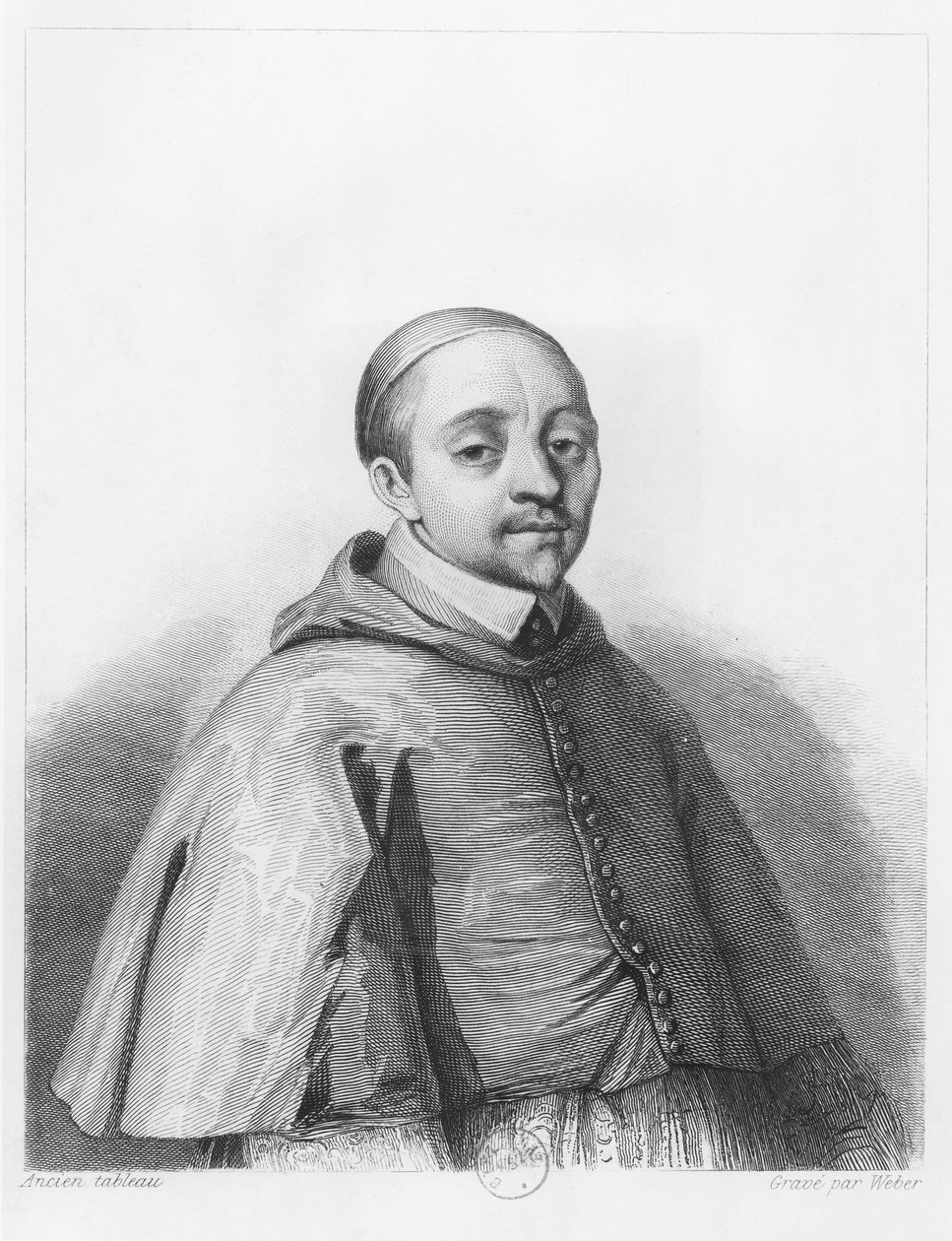 Giulio Alberoni (grawerunek) autorstwa French School