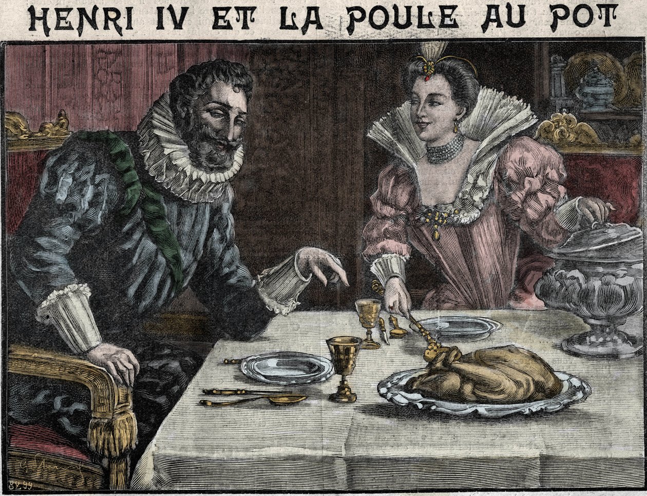 Henri IV i kurczak w garnku: Gabrielle d