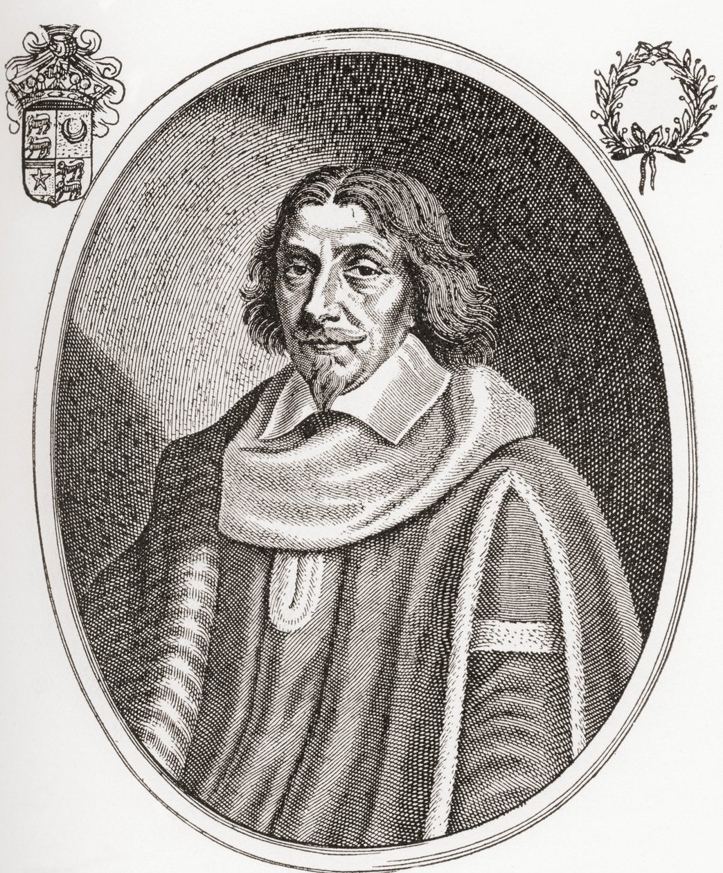 Henri de Mesmes, Pan Roissy, markiz Mongneville i Everly, 1575-1650. Francuski sędzia i burmistrz Paryża. Z Les Heures Libres opublikowanego w 1908 roku. autorstwa French School