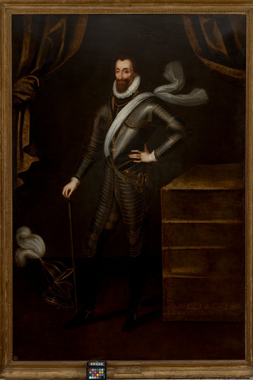 Henryk IV Francja (1553-1610) autorstwa French School