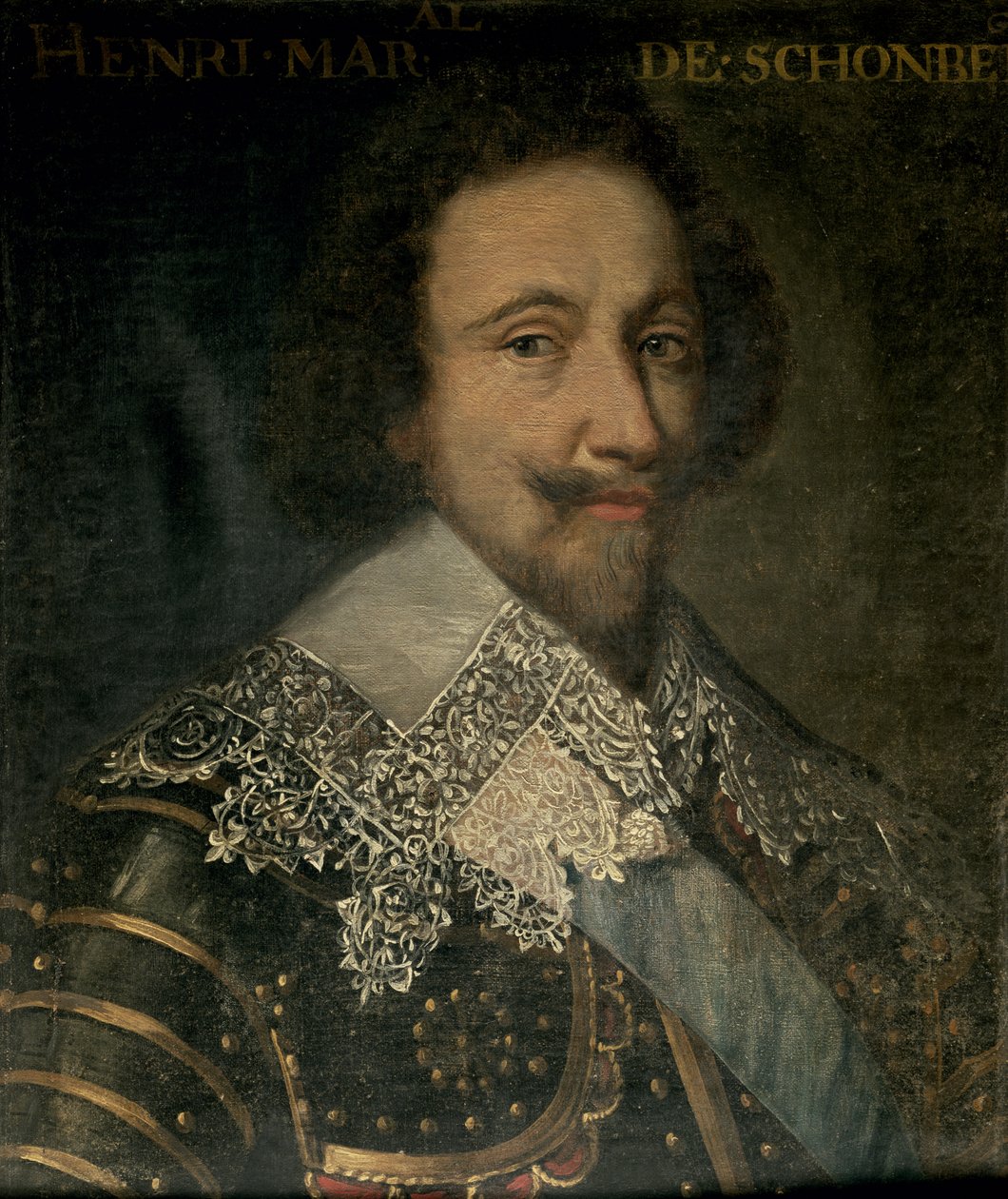 Henryk, marszałek Schonberg autorstwa French School