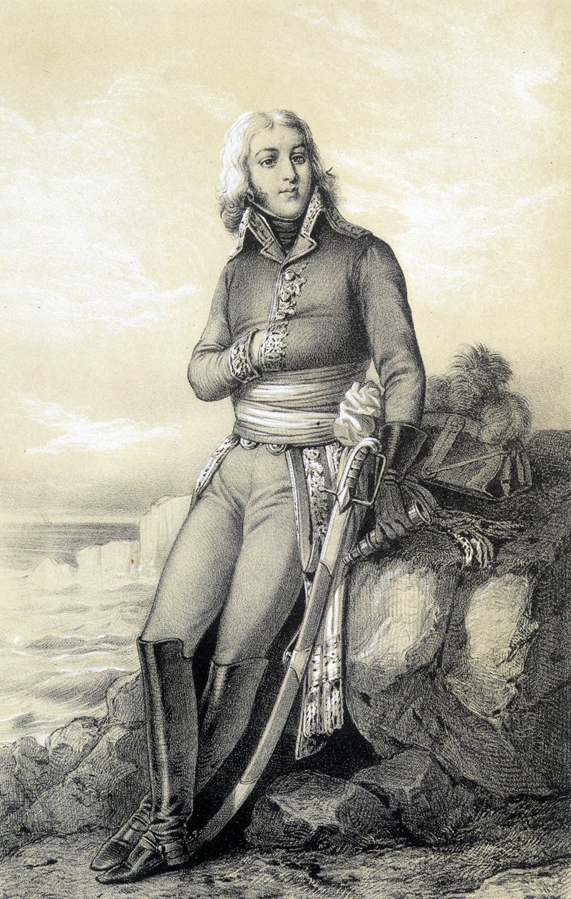Hoche - w „”Galeria Historyczna Rewolucji Francuskiej”” Albert Maurin autorstwa French School