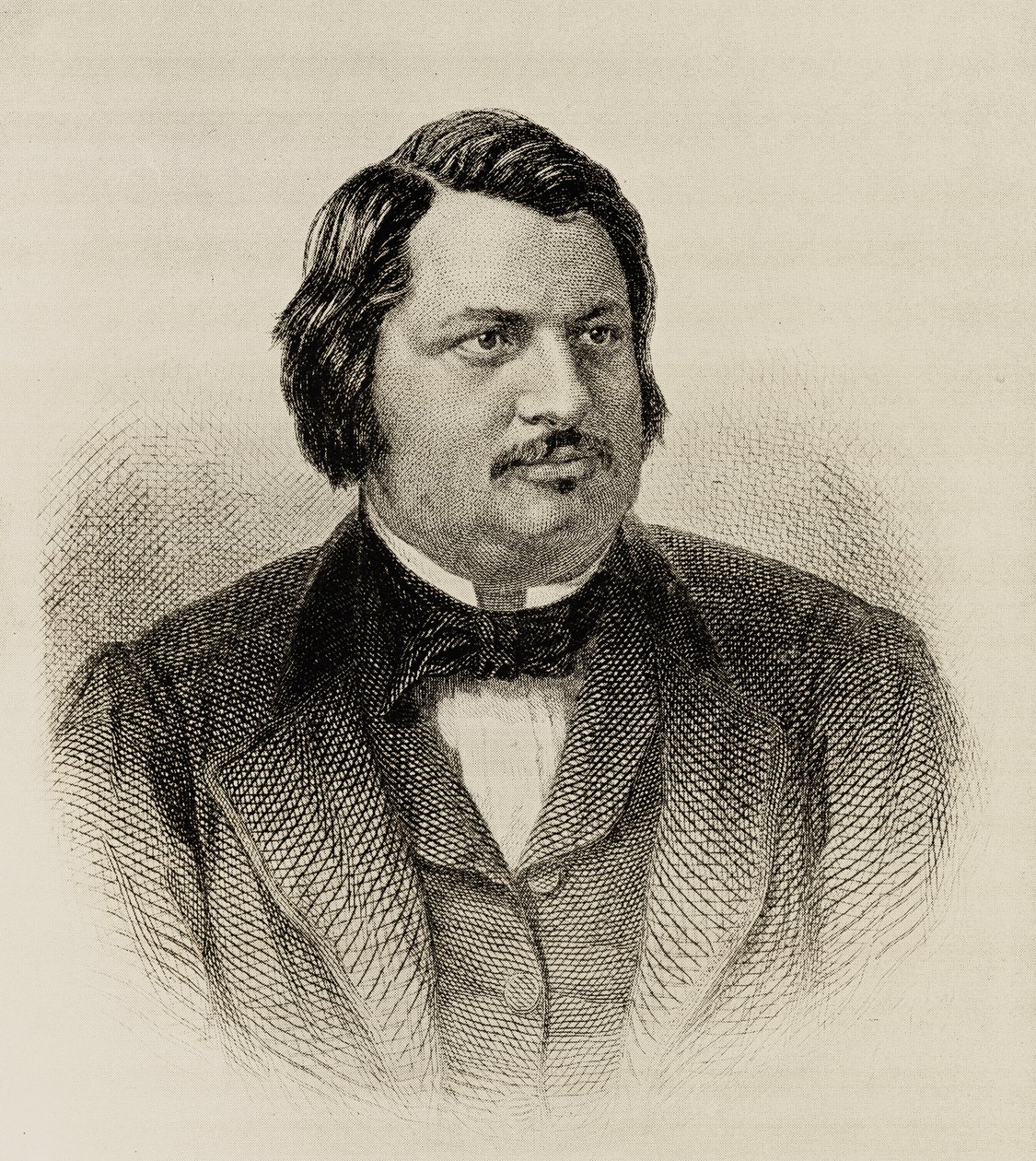 Honore de Balzac (1799-1850) autorstwa French School