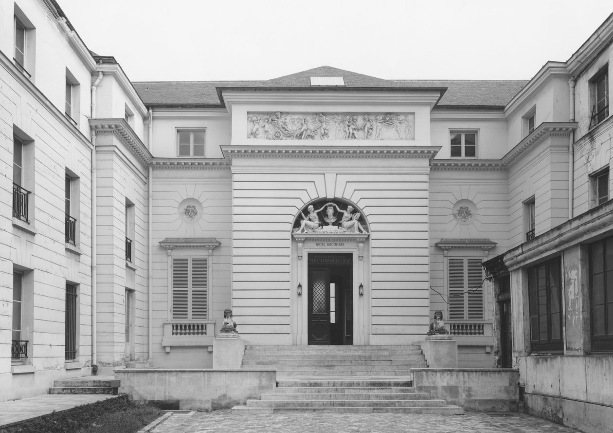 Hotel Gouthiere, fasada dziedzińca, koniec XVIII wieku (patrz również 345983) autorstwa French School