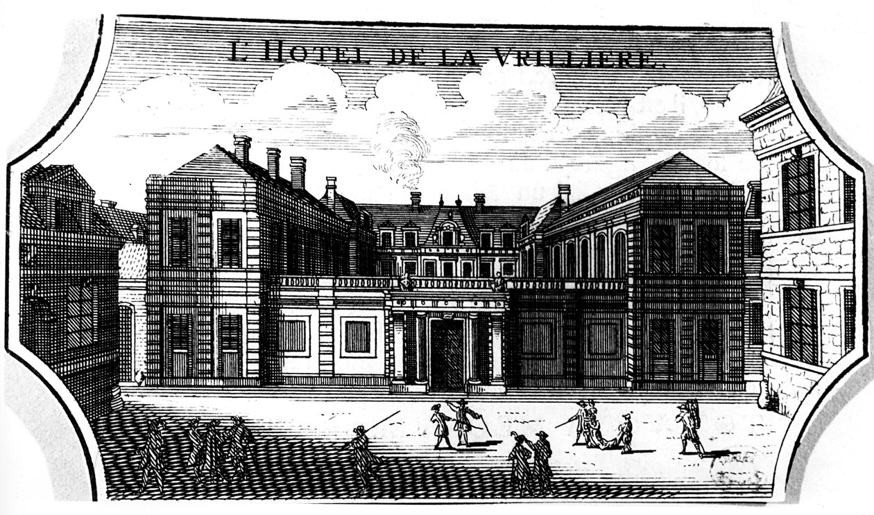 Hotel de la Vrilliere, Paryż autorstwa French School