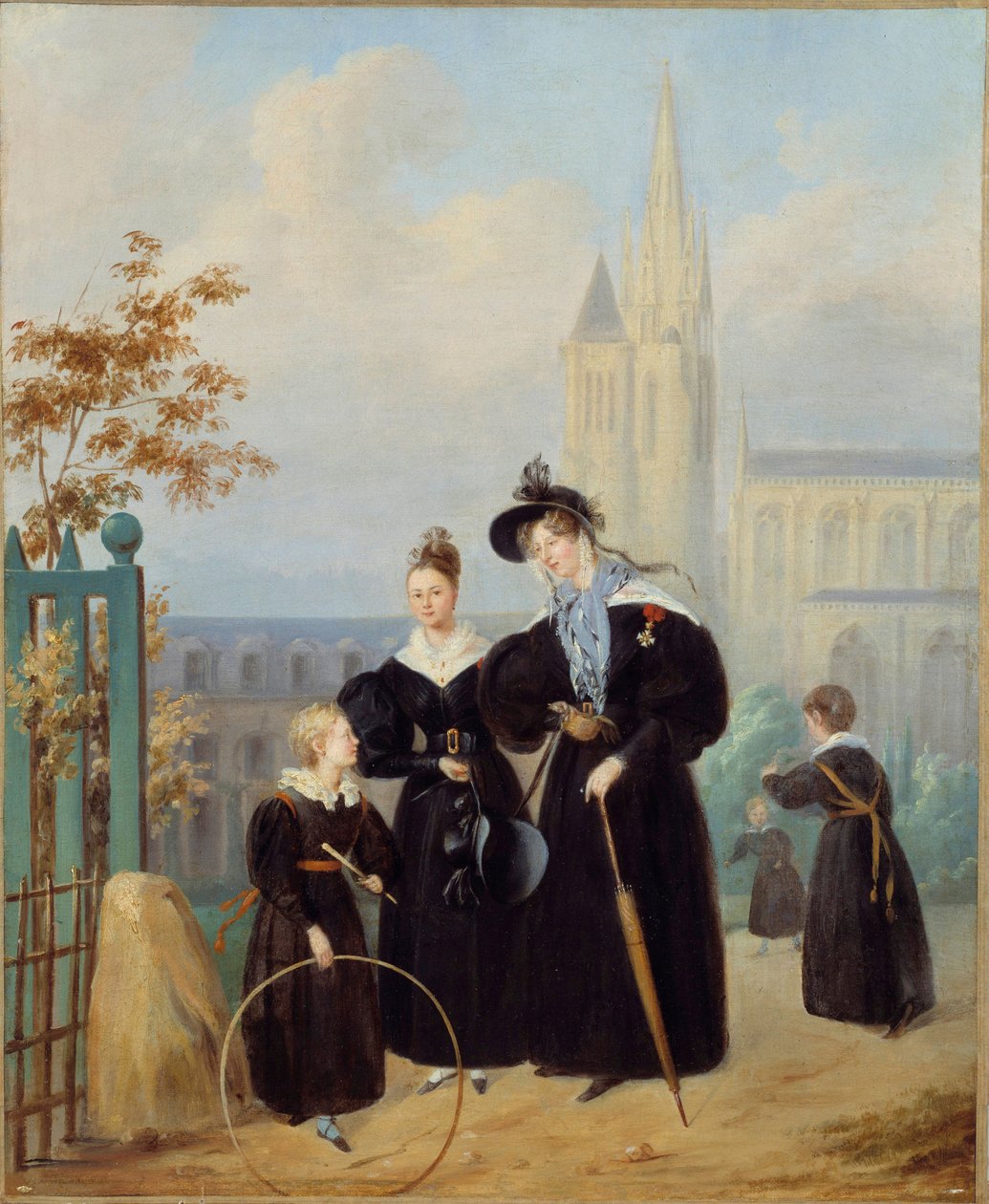 Dom Wychowania Legii Honorowej Anonimowy obraz. 19 wiek. Paryż, Muzeum Legii Honorowej autorstwa French School