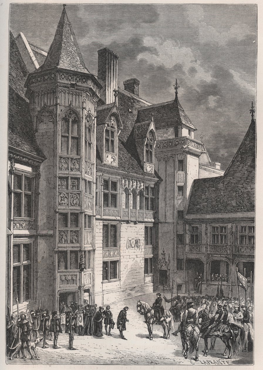 Dom Jacquesa Coeur autorstwa French School