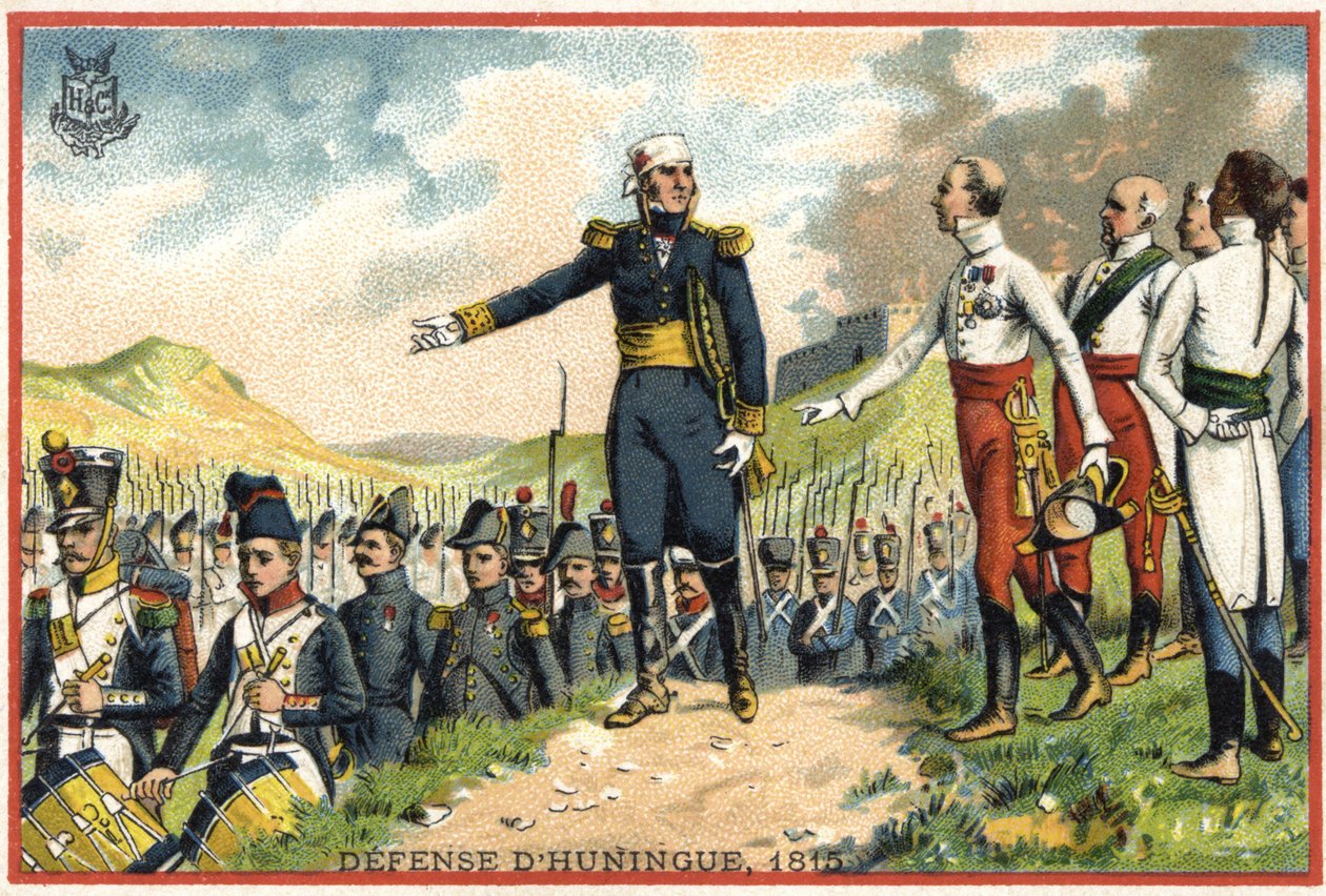 Obrona Huningue w 1815 r. autorstwa French School