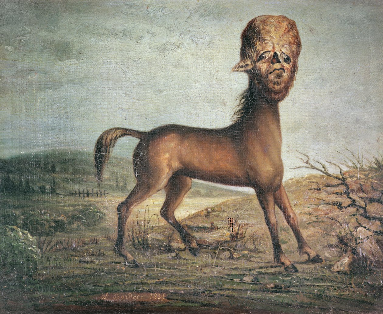 klacz z wodogłowiem, ur. 21 stycznia 1821 r. 1835 autorstwa French School
