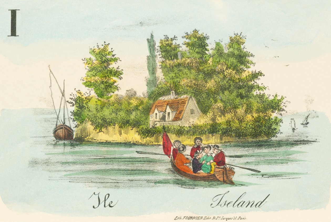 I: Wyspa — Islandia autorstwa French School