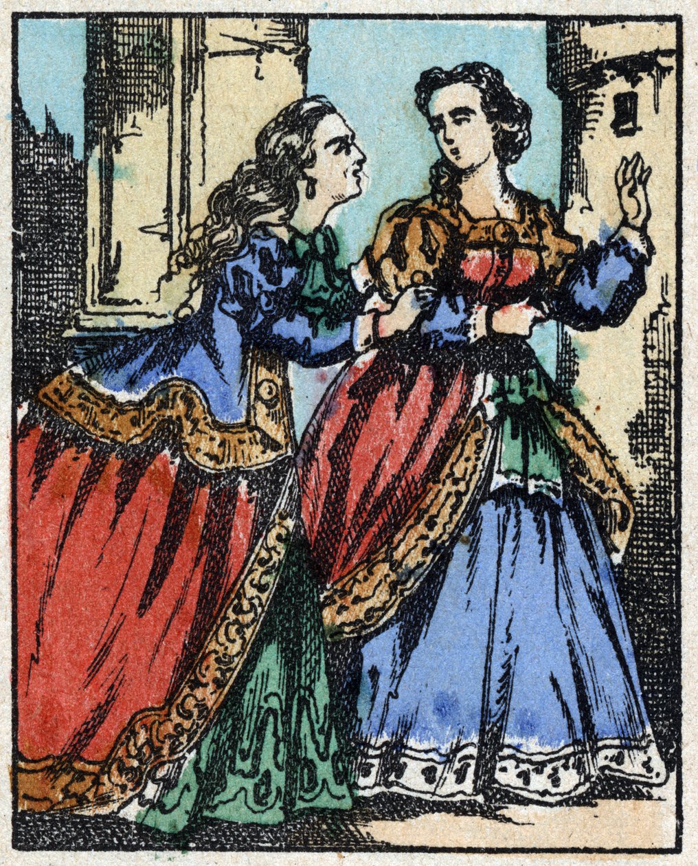 Ilustracja do „Sinobrodego”” autorstwa French School