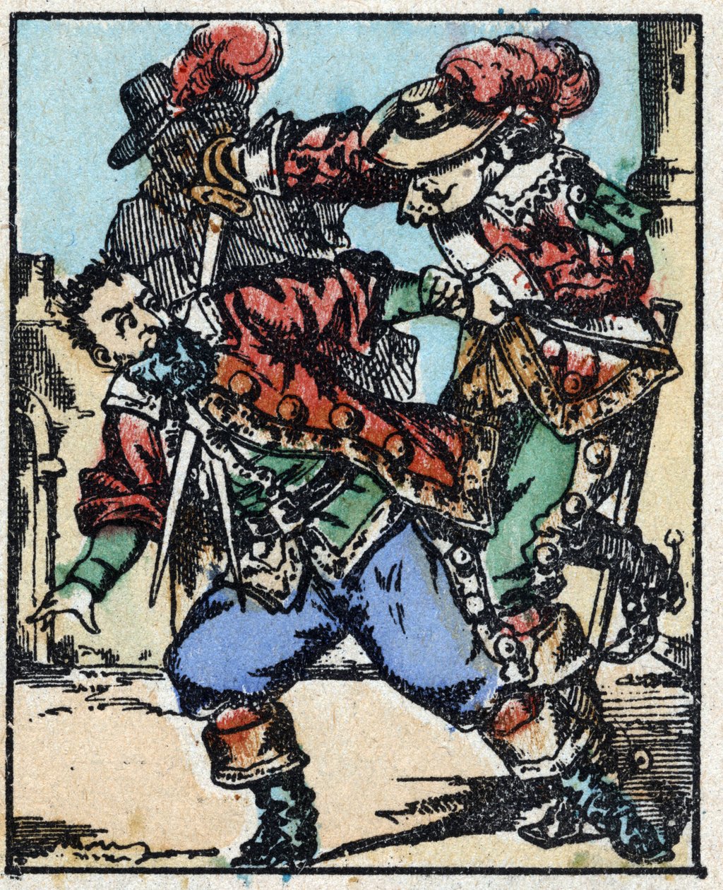 Ilustracja do „Sinobrodego”” autorstwa French School