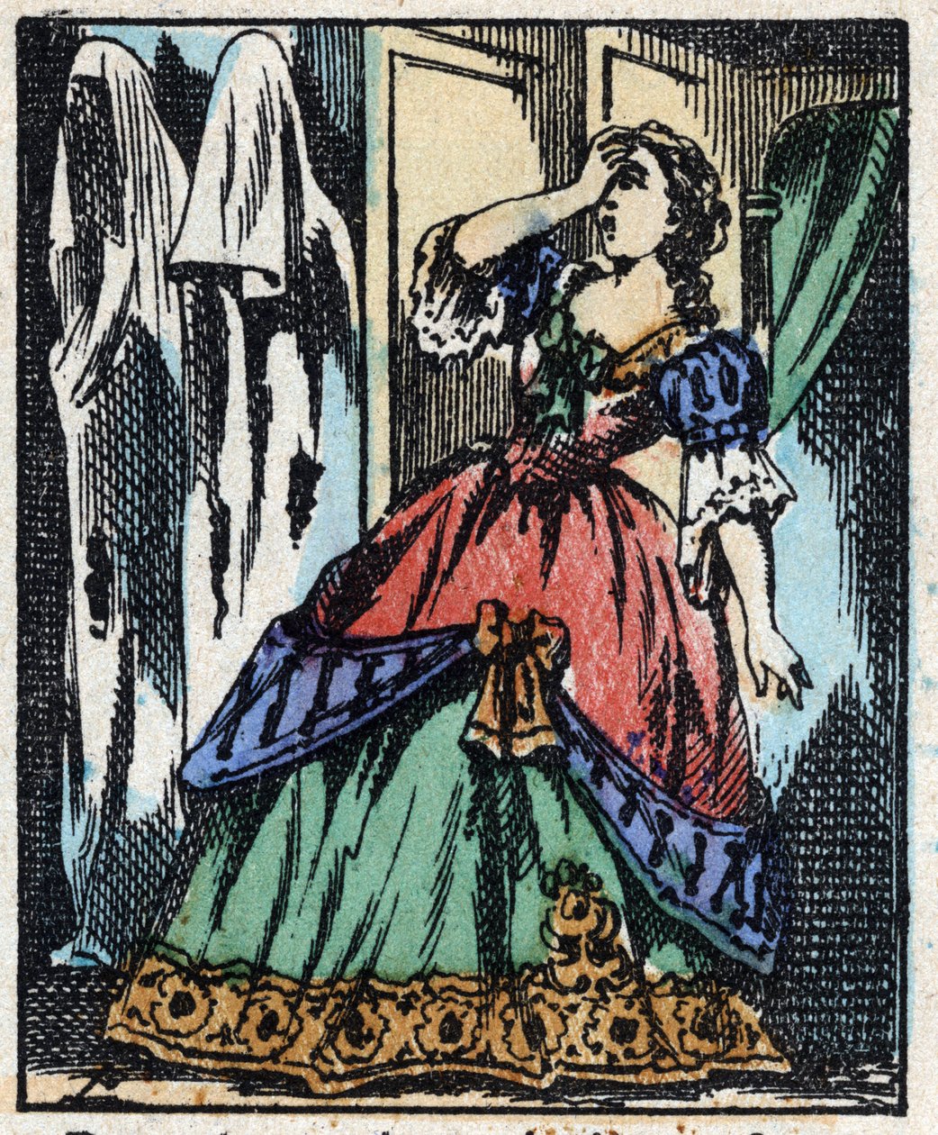 Ilustracja do „Sinobrodego”” autorstwa French School