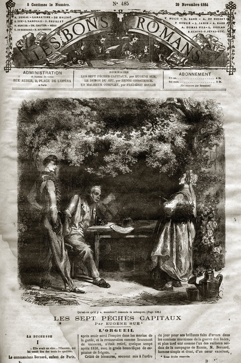 Ilustracja do powieści Eugene