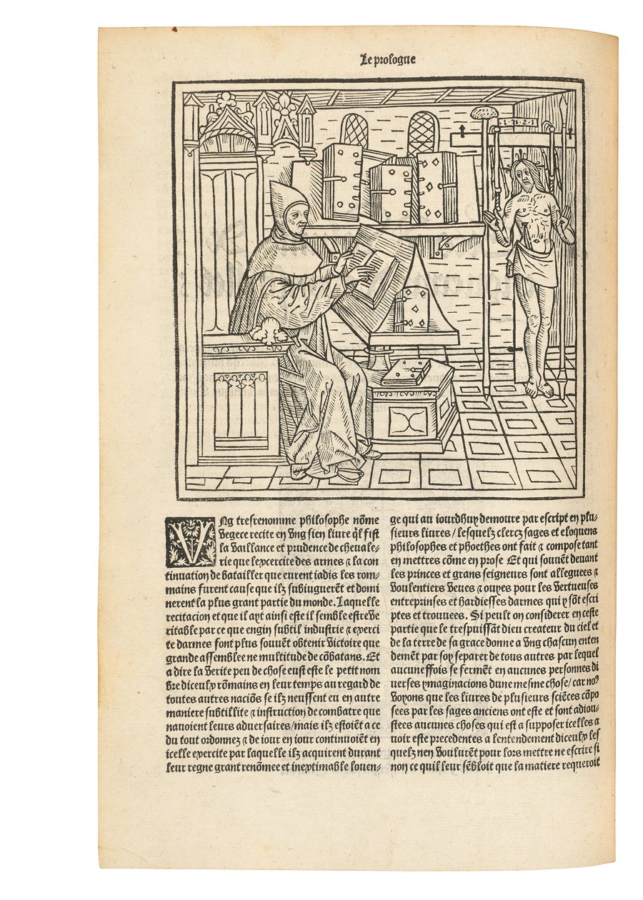 Ilustracja z Kroniki Enguerranda de Monstrelet (ok. 1390/95-1453), Paryż: François Regnault autorstwa French School