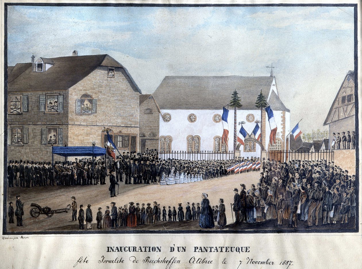 Inauguracja Pięcioksięgu, listopad autorstwa French School