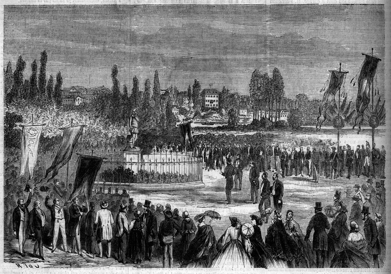 Inauguracja pomnika Bernarda Palissy