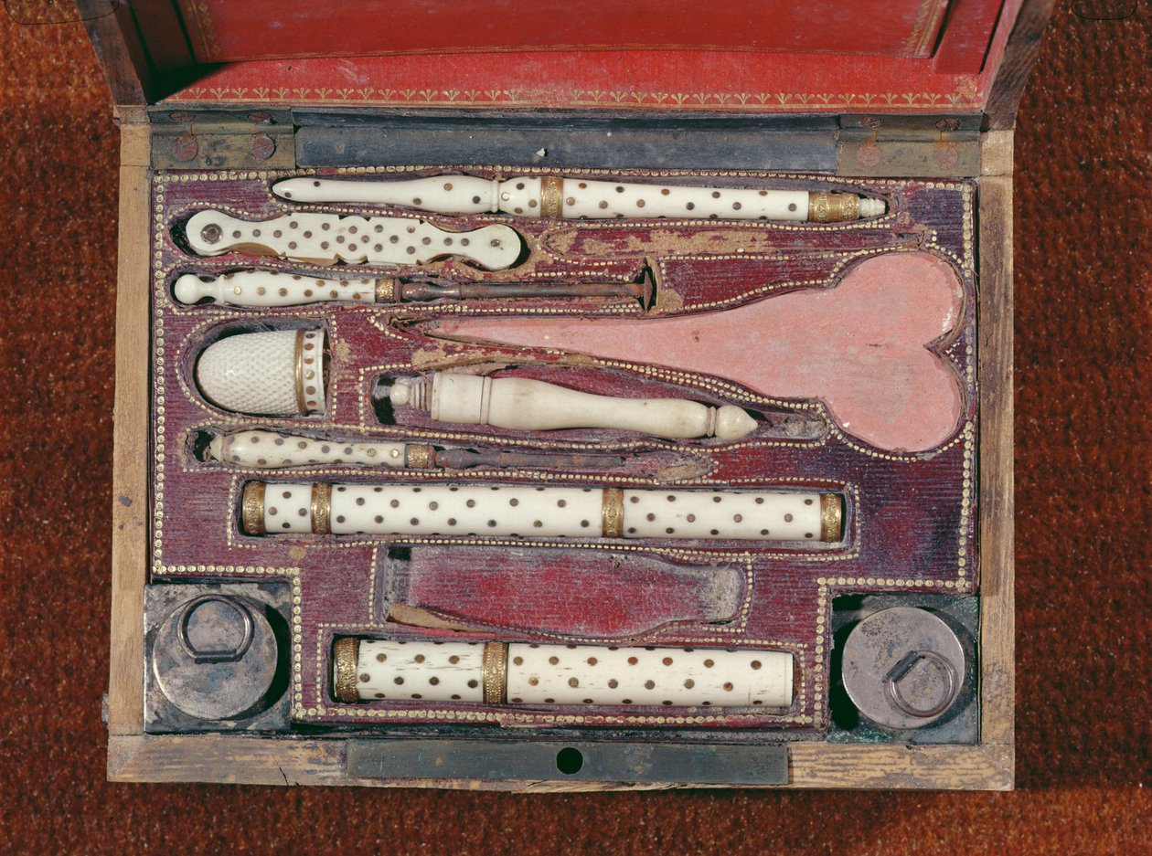 Futerał na narzędzia do szczepień, ok.1820 autorstwa French School