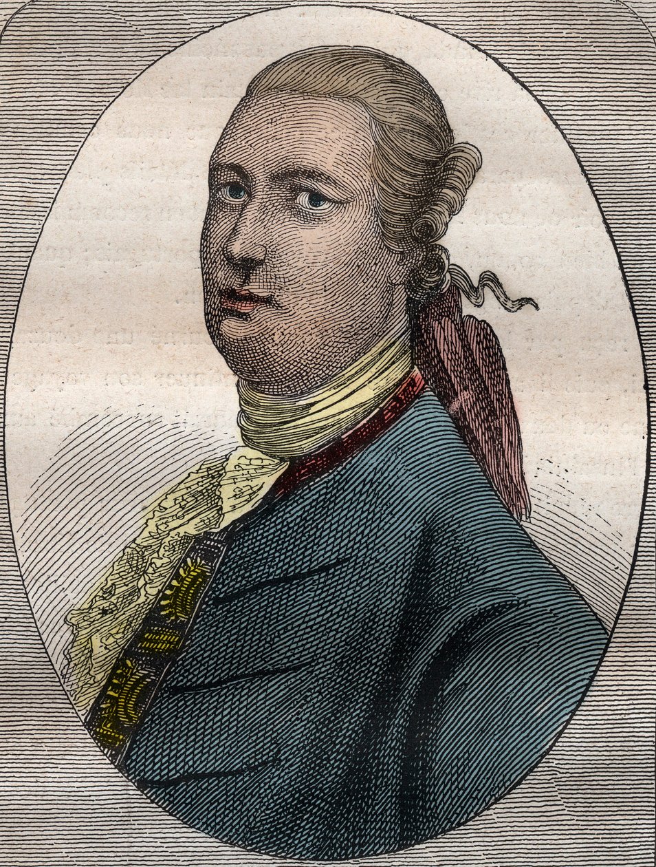 James Bruce, szkocki podróżnik i pisarz podróżniczy (1730-1794) - James Bruce Szkocki dyplomata, odkrywca i geograf (1730-1794) - ilustracja zaczerpnięta z „Wielkich żeglarzy XVIII wieku”” autorstwa French School