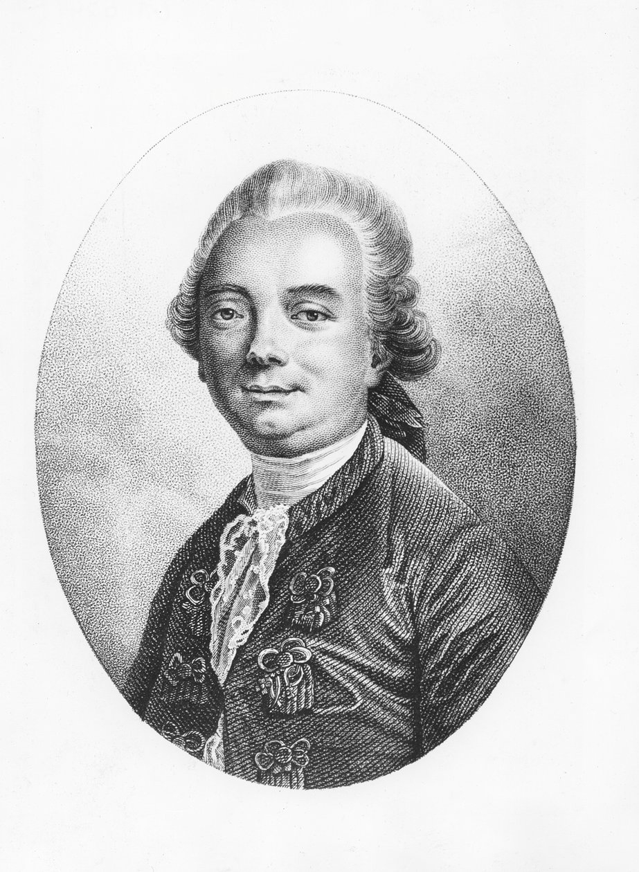 Jean-Francois de La Harpe (grafika) autorstwa French School