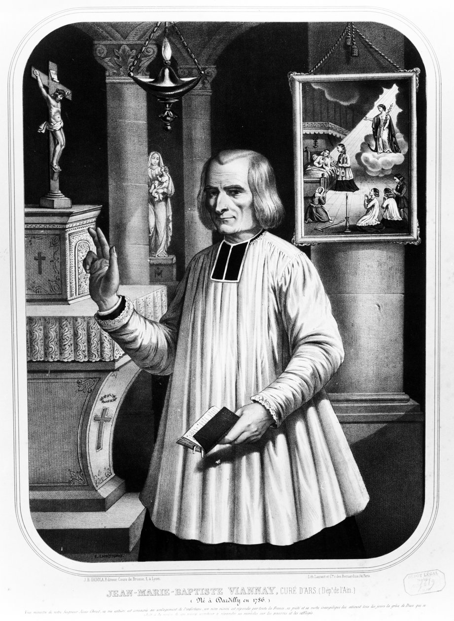 Jean-Marie-Baptiste Vianney autorstwa French School