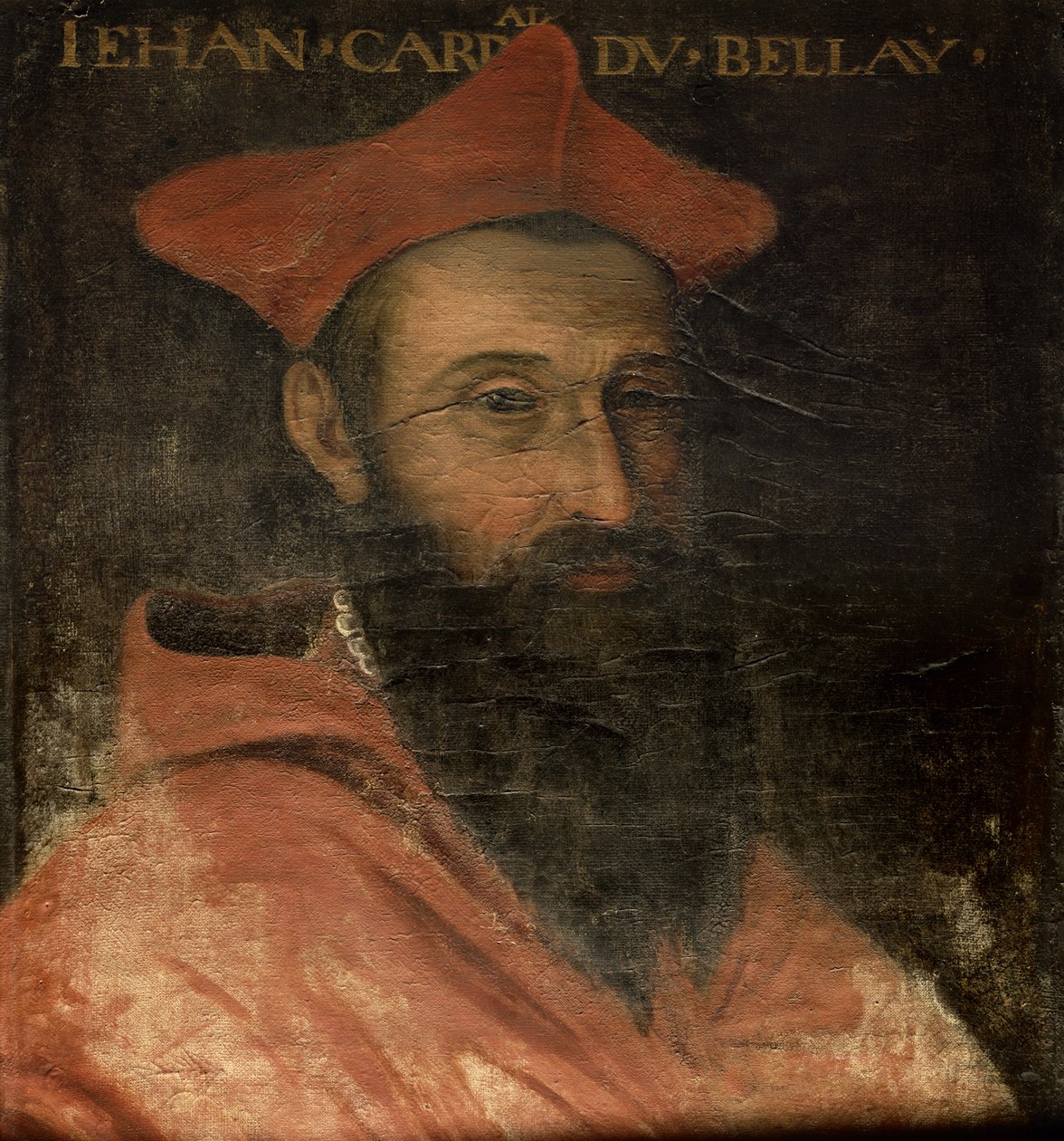 Jan (1492-1560) kardynał Bellay autorstwa French School