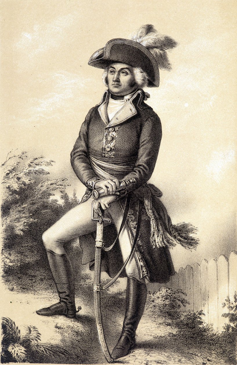Jean Baptiste Jourdan (1762 - 1833) - w „Historicznej Galerii Rewolucji Francuskiej” Alberta Maurina autorstwa French School