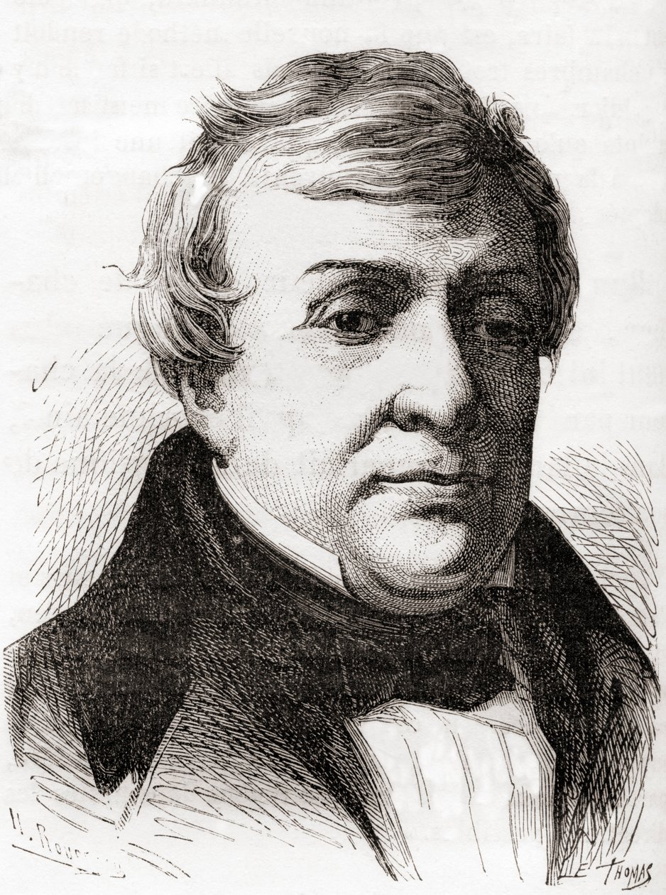 Jean Claude Eugène Péclet, z The Wonders of Science, opublikowany ok. 1870 (rycina) autorstwa French School