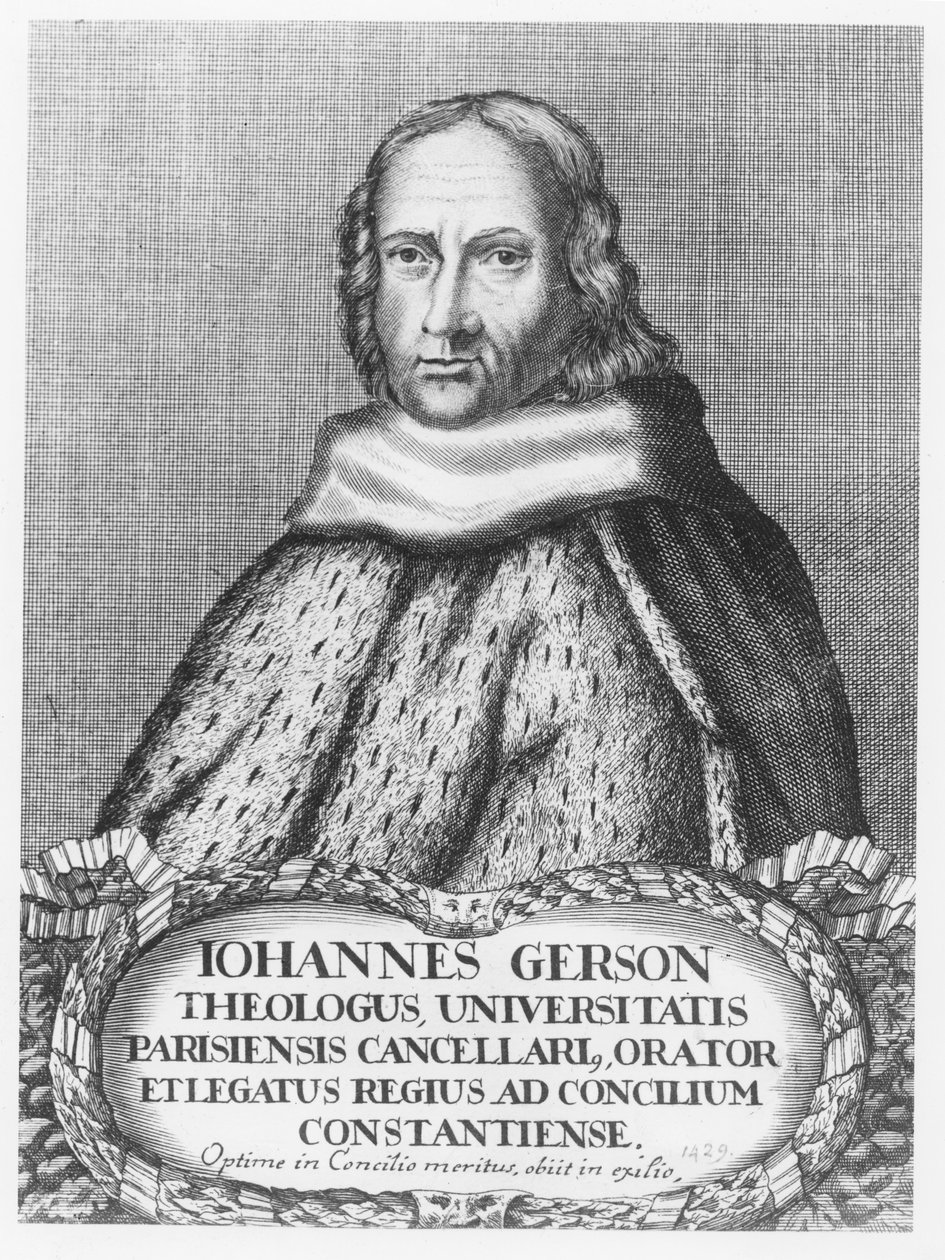 Jean Gerson (grafika) autorstwa French School