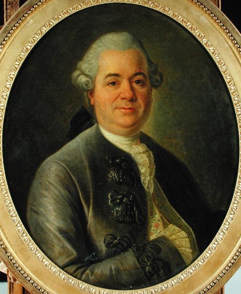 Jean Gravier (1718-94) markiz de Vergennes autorstwa French School